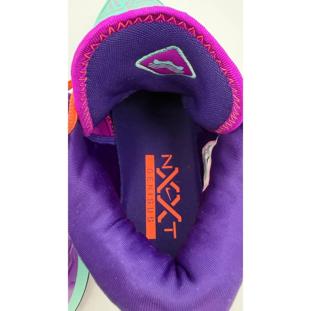 Nike LeBron NXXT‎ Gen Mens Size 10 Light Menta Field Purple Orange Shoes